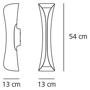 Artemide designová nástěnná svítidla Cadmo Parete