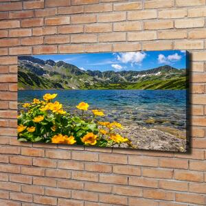 Foto obraz na plátně Jezero v horách oc-162951795