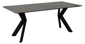 ZAHRADNÍ STŮL, kov, keramika, 200/100/76 cm Amatio - Venkovní stoly