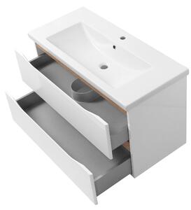 Kingsbath Liga Air 100 koupelnová skříňka s umyvadlem