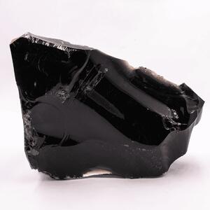 Obsidián kouřový - surový kámen OBC29
