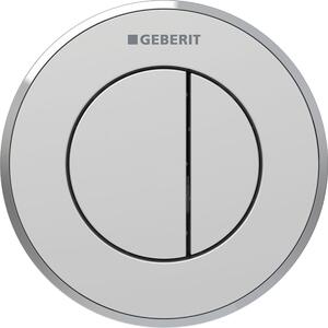 Geberit Typ 10 splachovací tlačítko pro WC matný chrom 116.055.JQ.1