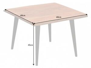Odkládací stolek ORGANIC LIVING 60 CM masiv akácie Nábytek | Doplňkový nábytek | Odkládací stolky