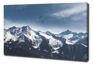 Foto obraz na plátně Paragliding Alpy oc-175499481