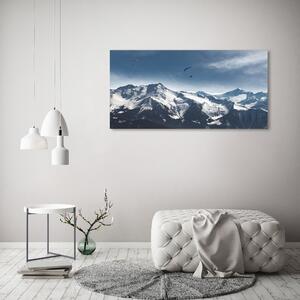 Foto obraz na plátně Paragliding Alpy oc-175499481