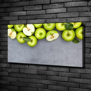 Foto obraz na plátně Zelená jablka oc-177833879