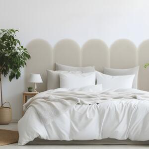 Sametový čalouněný panel - Oblouk - 30x100cm Farba: Krémová