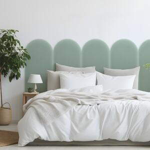 Sametový čalouněný panel - Oblouk - 30x100cm Farba: Máta