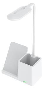 Rabalux CERIE LED Stmívatelná stolní lampa s nabíjením QI LED/4W/5V 3000/4000/6500K bílá