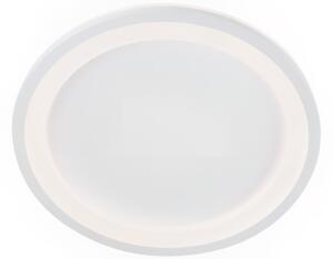 Bílé kovové stropní LED světlo Nova Luce Oggy 37 cm