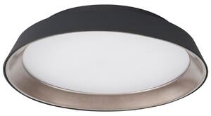 Černé kovové stropní LED světlo Nova Luce Vela 45 cm