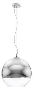 BEAU MONDE 35 závěsná chromované sklo/čiré sklo 230V E27 60W - RED - DESIGN RENDL