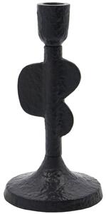 Kovový svícen Donna Black 20 cm