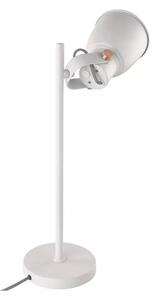 EMOS Bílá stolní lampa pro žárovku E27 Z7621W
