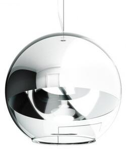 BEAU MONDE 35 závěsná chromované sklo/čiré sklo 230V E27 60W - RED - DESIGN RENDL