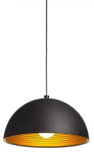 CARISSIMA 40 závěsná černá/zlatá 230V E27 42W - RED - DESIGN RENDL