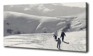 Foto obraz na plátně lyžaři oc-192496705