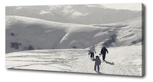Foto obraz na plátně lyžaři oc-192496705