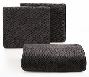 RYCHLOSCHNOUCÍ RUČNÍK Z MIKROVLÁKNA ZOE1 SADA 6KS 50X90 CM TMAVĚSIVA