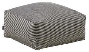 Modro-bílý puf Kave Home Famara 60 x 60 cm