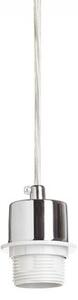 MORE 60 stropní závěsná základna chrom 230V E27 3x42W - RED - DESIGN RENDL