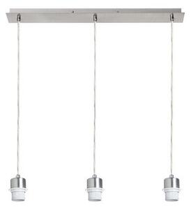 MORE 60 stropní závěsná základna matný nikl 230V E27 3x42W - RED - DESIGN RENDL