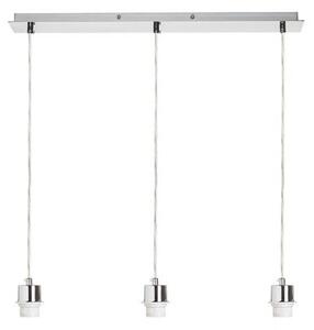 MORE 60 stropní závěsná základna chrom 230V E27 3x42W - RED - DESIGN RENDL