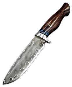 KnifeBoss lovecký damaškový nůž Grizzly triple steel SKD11