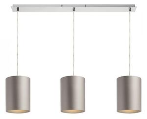 MORE 80 stropní závěsná základna chrom 230V E27 3x42W - RED - DESIGN RENDL