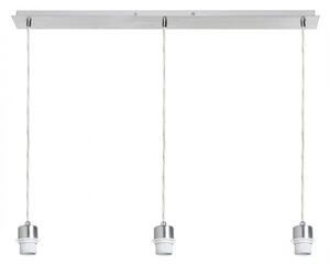 MORE 80 stropní závěsná základna chrom 230V E27 3x42W - RED - DESIGN RENDL