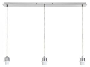 MORE 80 stropní závěsná základna chrom 230V E27 3x42W - RED - DESIGN RENDL
