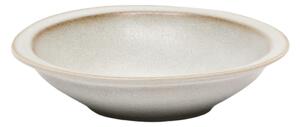 Bílý hluboký talíř Kave Home Coval 19,5 cm