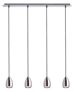 BABADES IV závěsná matný nikl 230V GU10 4x50W - RED - DESIGN RENDL