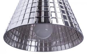 CORONA závěsná chromované sklo 230V E27 42W - RED - DESIGN RENDL