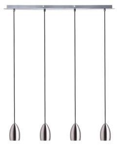 BABADES IV závěsná matný nikl 230V GU10 4x50W - RED - DESIGN RENDL
