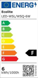 LED podhledové svítidlo Ecolite LADA LED-WSL-6W/41/CHR 6W 4100K neutrální bílá