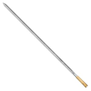 Velký nerezový špíz Churrasco Forged - jednoduchý, 70 cm