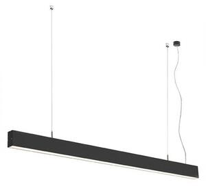 PESANTE 35 závěsná černá 230V LED 40W 3000K - RED - DESIGN RENDL