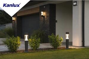 Sloupkové svítidlo Kanlux INVO TR 107-O-GR GU10 IP54 grafit 29177