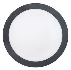 SOLIGHT LED přisazené svítidlo 18-22-26W | 2110lm | CCT 3000-4000-6500K | IP65, černé
