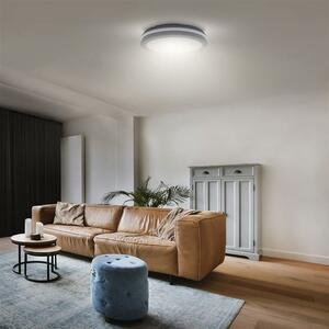 SOLIGHT LED přisazené svítidlo 18-22-26W | 2110lm | CCT 3000-4000-6500K | IP65, černé