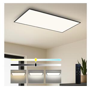 Brilagi - LED Stm. strop. svítidlo SLIMFRAME LED/80W/230V 120x60 cm černá + DO