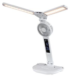 Rabalux 74030 - LED Stm stolní lampa s ventilátorem NOVILO LED/7W/5V
