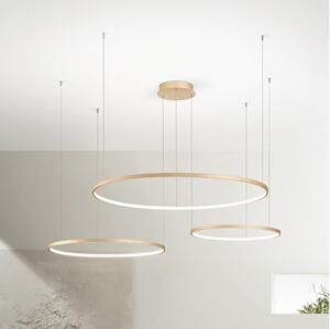 Ondaluce - LED Stmívatelný lustr na lanku SOEL LED/28W/230V+LED/38W+LED/47W