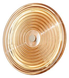 Ondaluce - LED Nástěnné svítidlo JOKEY LED/10W/230V zlatá/kouřová béžová