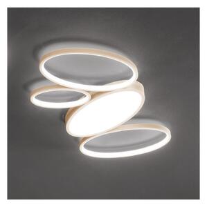 Ondaluce - LED Stmívatelné stropní svítidlo RICE LED/34W/230V 45x80 cm zlatá