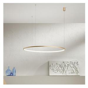 Ondaluce - LED Stmívatelný lustr na lanku SOEL LED/38W/230V pr. 80 cm zlatá