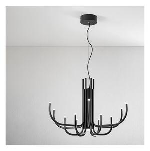 Ondaluce - LED Stmívatelný lustr na lanku NOUVEAU LED/35W/230V pr. 78 cm černá