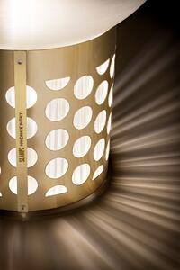 Slamp Atmosfera Medium Gold, designová lampička se zlatou základnou, 2x12W E27, průměr 30cm