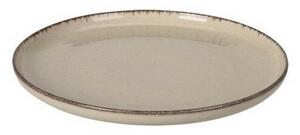 EH Porcelánový mělký talíř Beige, 24 cm